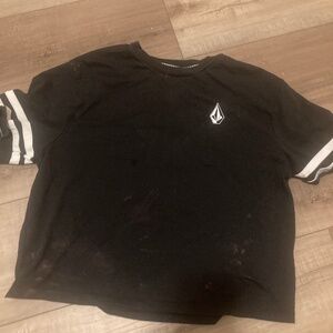 Black Volcom Cat shirt